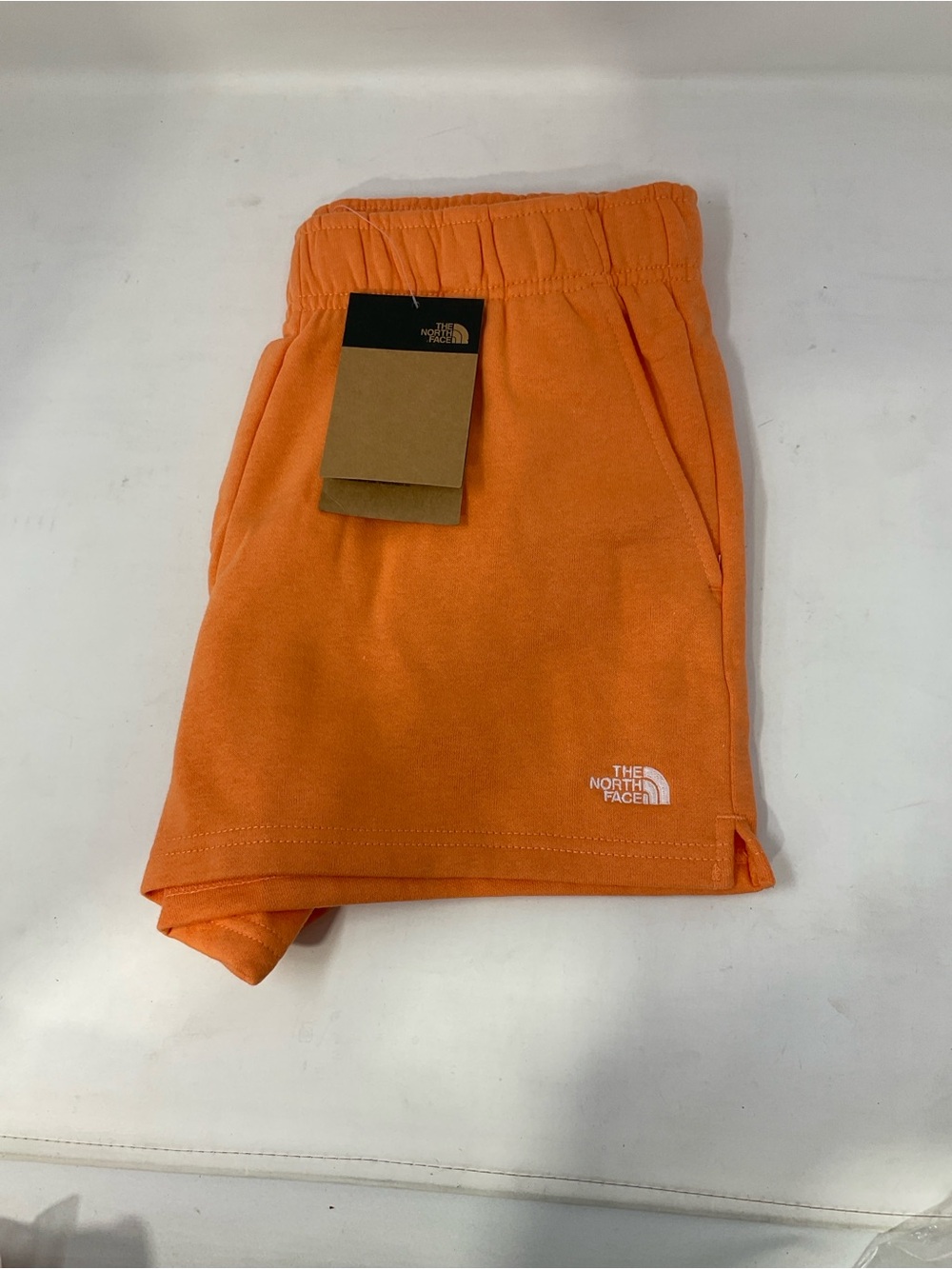 The North Face Women's Orange Athletic Lounge Shorts